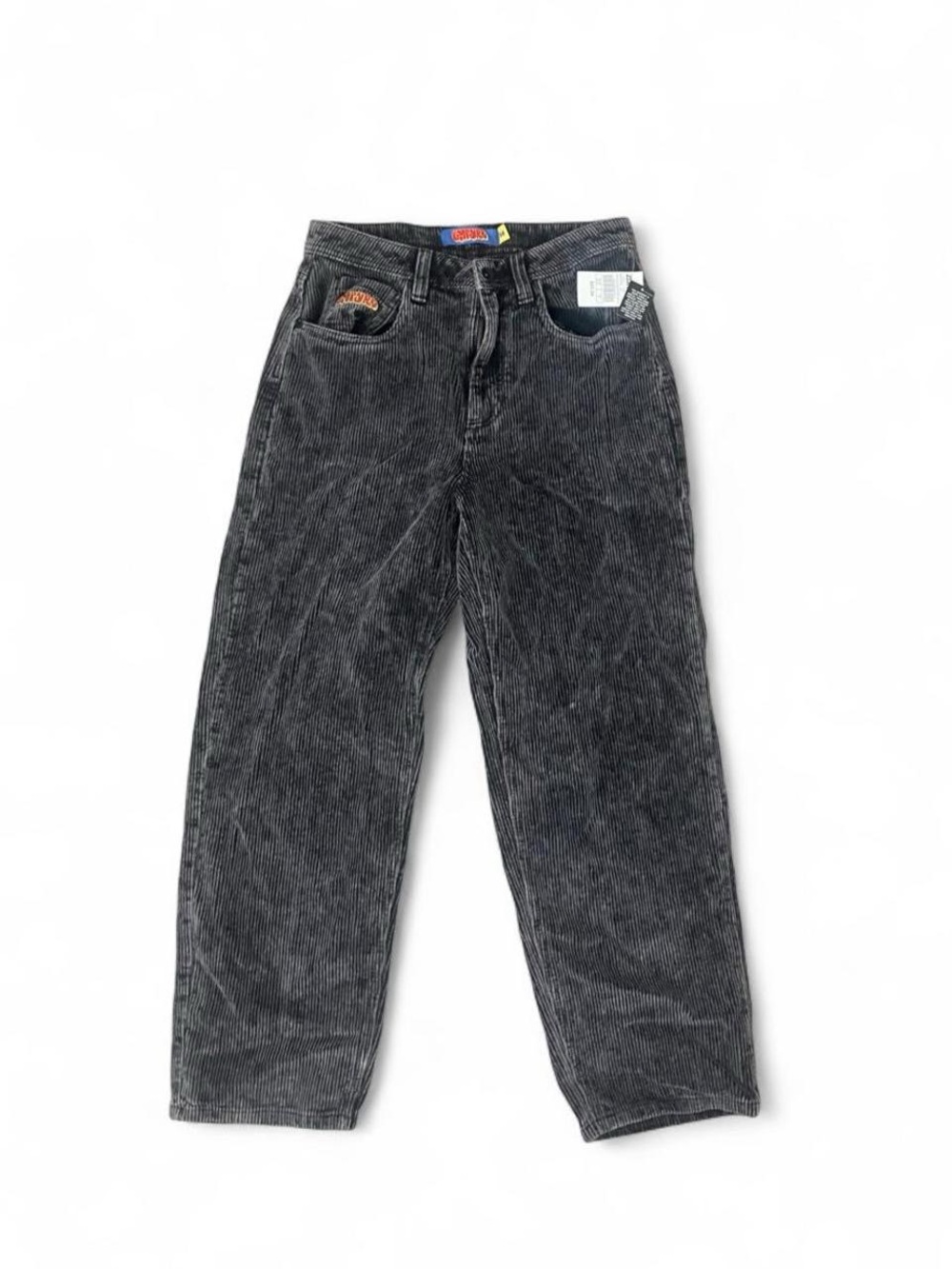 Empyre Men's Charcoal Corduroy Pants